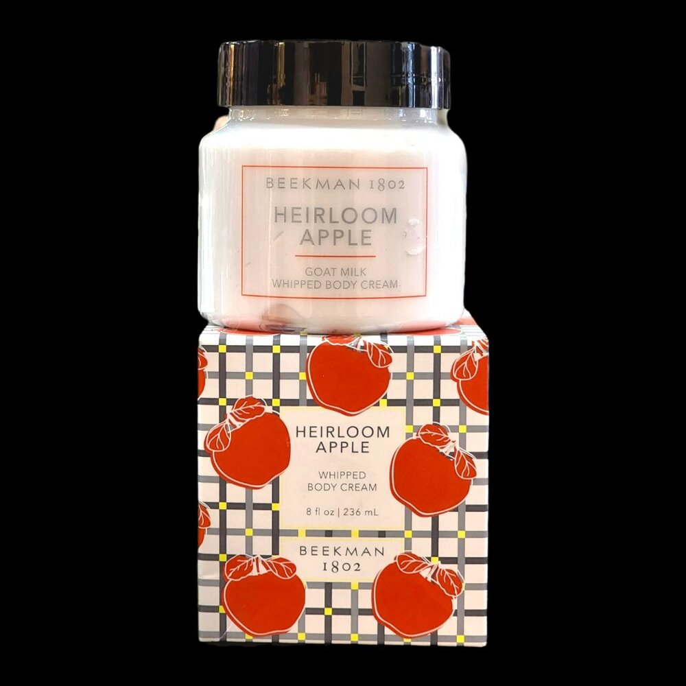 Beekman 1802 Whipped Body Cream Heriloom Apple NIB